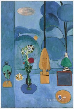  Matisse Art Painting - The Blue Window abstract fauvism Henri Matisse